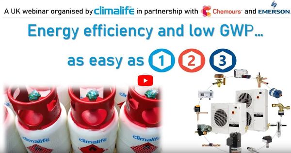 Energy efficiency and low GWP as easy as 123 UK webinar